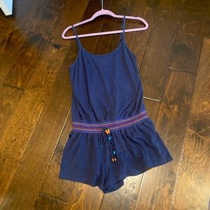 Lucky Brand navy romper